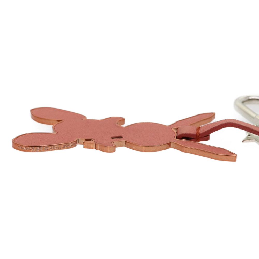 LOUIS VUITTON Jeff Coons Rabbit Charm Pink M62733 LV Auth 30505A - Picture 6 of 11